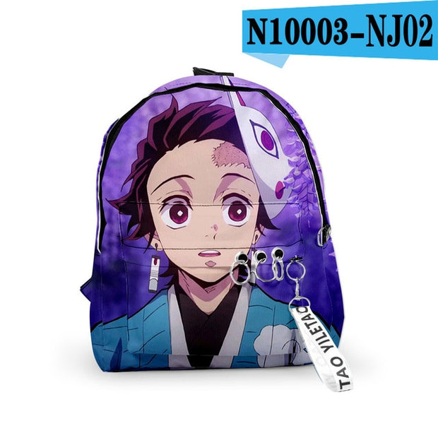 Anime backpack Cosplay Japanese Anime Demon Slayer school bag backpack Kimetsu no Yaiba Kamado Tanjirou Kamado Nezuko Agatsuma