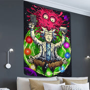 Hippie Rick Tapestry Wall Art