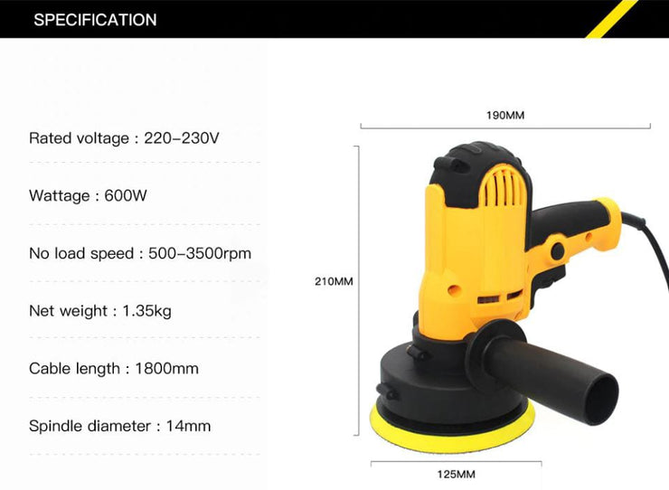 Car Polishing Machine - Portable Electric Car Polisher