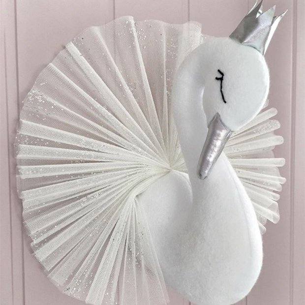 Flamingo Wall Mount Stuffed