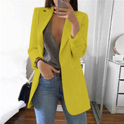 Casual Long Sleeve Business Suit Jacket