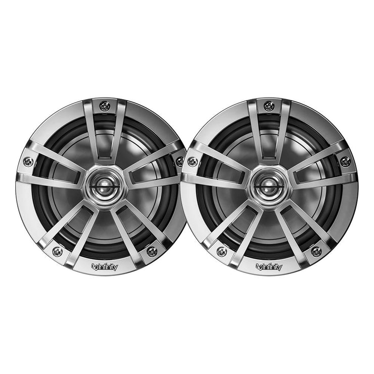 Infinity 622MLT 6.5" 2-Way Multi-Element Marine Speakers - Titanium