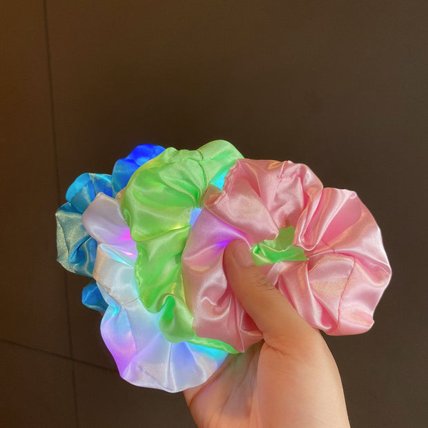 Girls LED Luminous Scrunchies Hairband