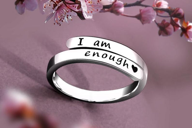 I Am Enough Ring