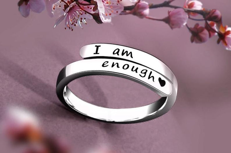 I Am Enough Ring