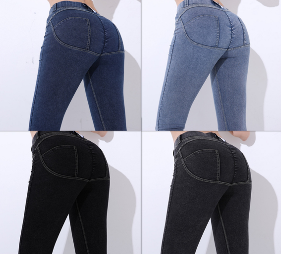 NORMOV Fashion Low Waist Leggings Women Sexy Hip Push Up Fitness Leggings Pants Leggings Feminina Leggins Jeggings  Mujer