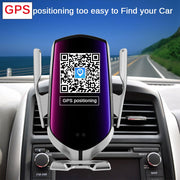 360 Rotation QI Silicone Pad Wireless Fast Car Charger Wireless Car Phone Holder