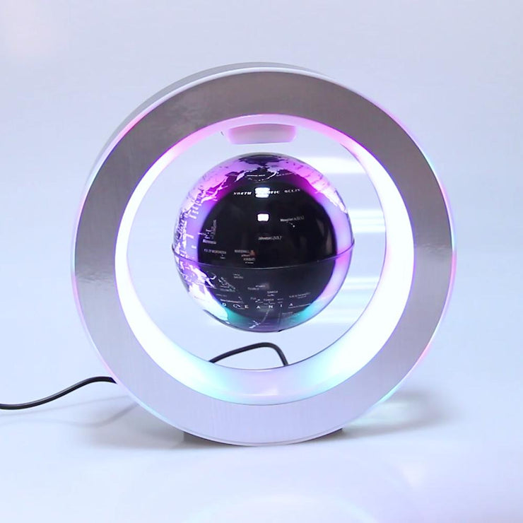 Novelty Round LED Floating Globe Magnetic Levitation Night Light Antigravity ideas Lamp Ball For Children Kids Gifts World Map