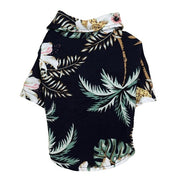 Summer Pet Printed Clothes For Dogs Floral Beach Shirt