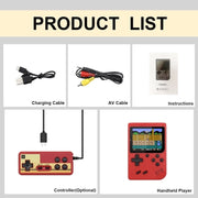 2021 New 400 IN 1 Portable Retro Game Console Handheld Game Advance Players Boy 8 Bit Gameboy 3.0 Inch LCD Sreen Support TV