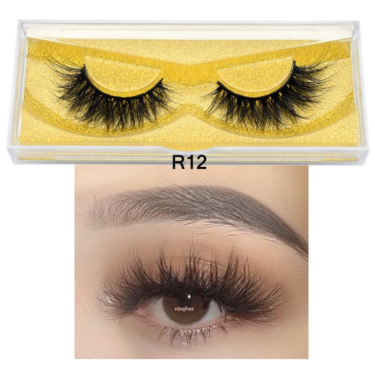 Cruelty-Free Handmade 3D Mink Lashes