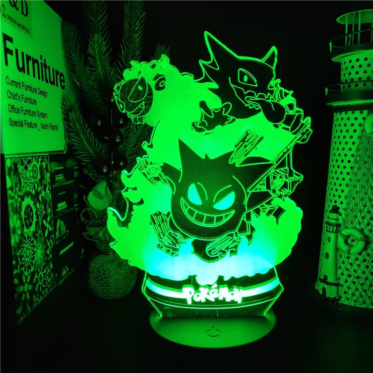 Colorful 3D Led Light