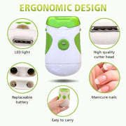 Electric Nail Trimmer & File