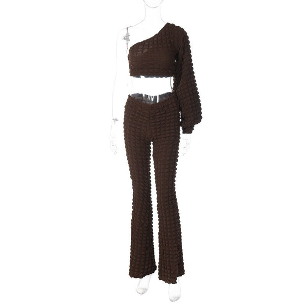 Textured 2Pc Set