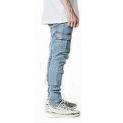 Multi Pocket Cargo Jeans