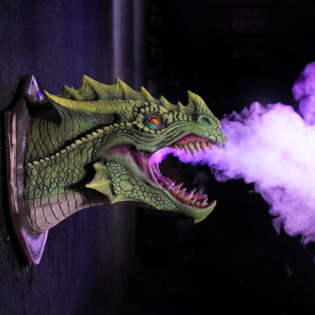 Fire Breathing Dragon Wall Sculpture