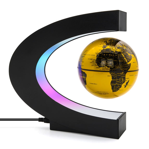 Magnetic Levitation Globe Night Light