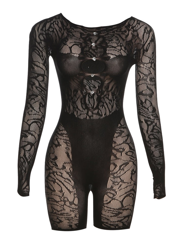 Mesh Hollow Lingerie