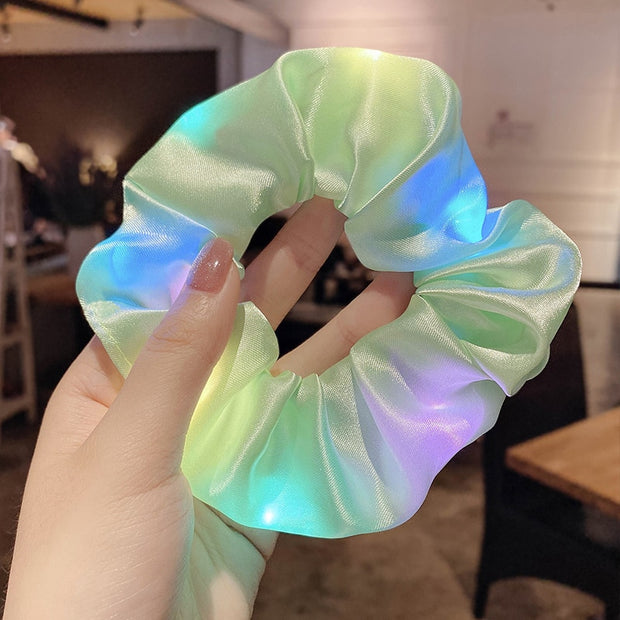 Girls LED Luminous Scrunchies Hairband