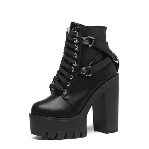 Jessica Platform Boot Heels