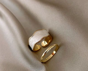 Three Piece Opening Rings