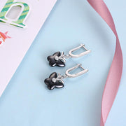 Sterling Silver Italian Ceramic Earring