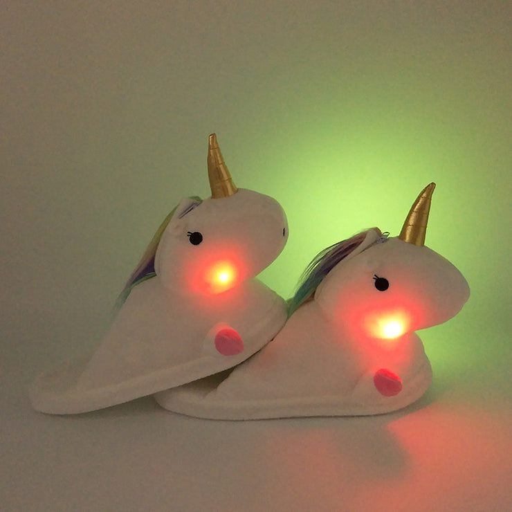 Unicorn Led Slippers