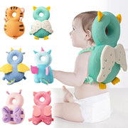 1-3T Toddler Baby Head Protector Safety Pad Cushion Back Prevent Injured Unicorn Bee Cartoon Security Pillows