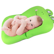 Foldable newborn bathtub, infant seat, with cushion, chair and shelf, bath mat