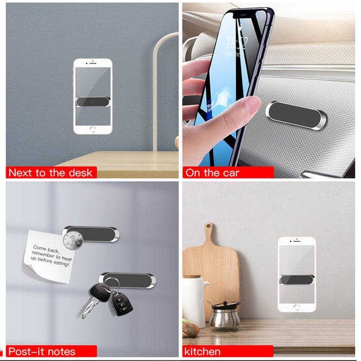 Oppselve Magnetic Car Phone Holder Rotatable Mini Strip Shape Stand