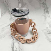 Hand-carrying Milk Tea Drink Cup Holder Detachable Chain