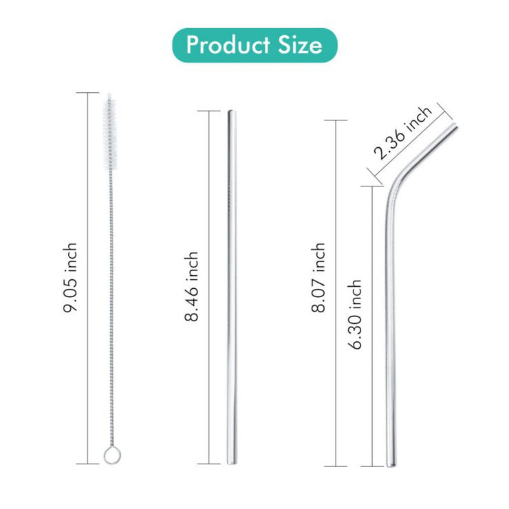 Stainless Steel Metal Straws