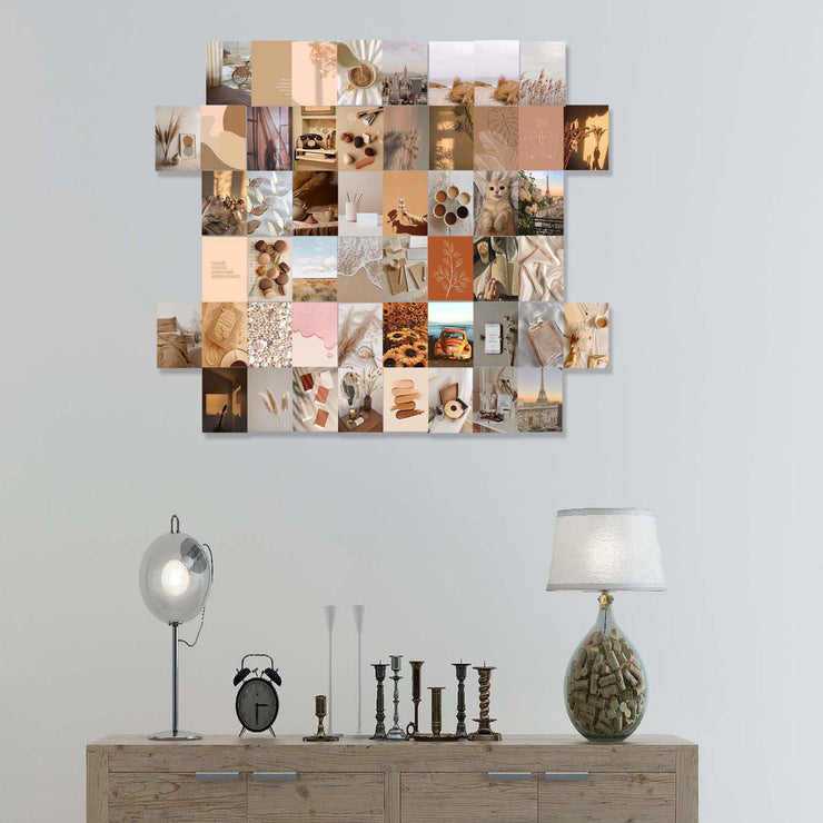 50pcs/set Wall Collage Aesthetic Photo Postcard Art Pictures Collage