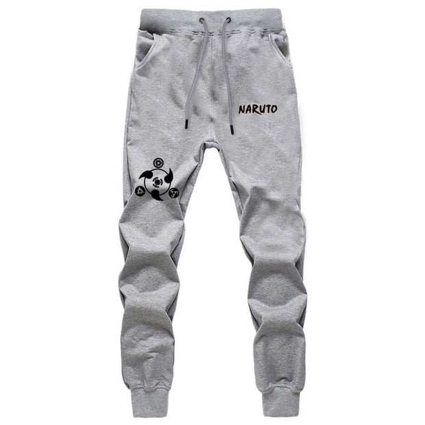 Anime Naruto Uchiha Sharingan Pants Autumn Winter Men Joggers Fitness Long Trousers Naruto Sasuke Luminous Sweatpants Plus Size