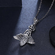 Wings of an Angel Sterling Silver Necklace