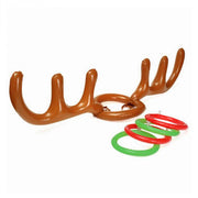 Christmas Inflatable Reindeer Antler Ring Toss Game