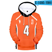 Young manga Harajuku Hooded Sweatshirt 2020 Haikyuu!! Cool Fashion 3D Sawamura Daichi  Adult Kids Pullovers Hoodies Sweatshirts