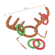 Christmas Inflatable Reindeer Antler Ring Toss Game