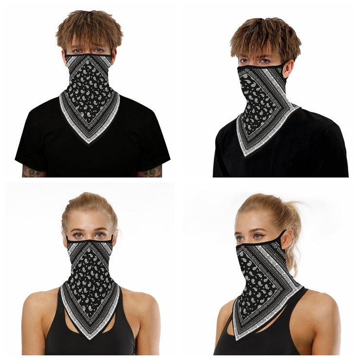 Multi-function Neck Gaiter Balaclava Bandana Fashion Face Tube Neck Headband Scarf Headwear Bandana Cap Outdoors Accessory