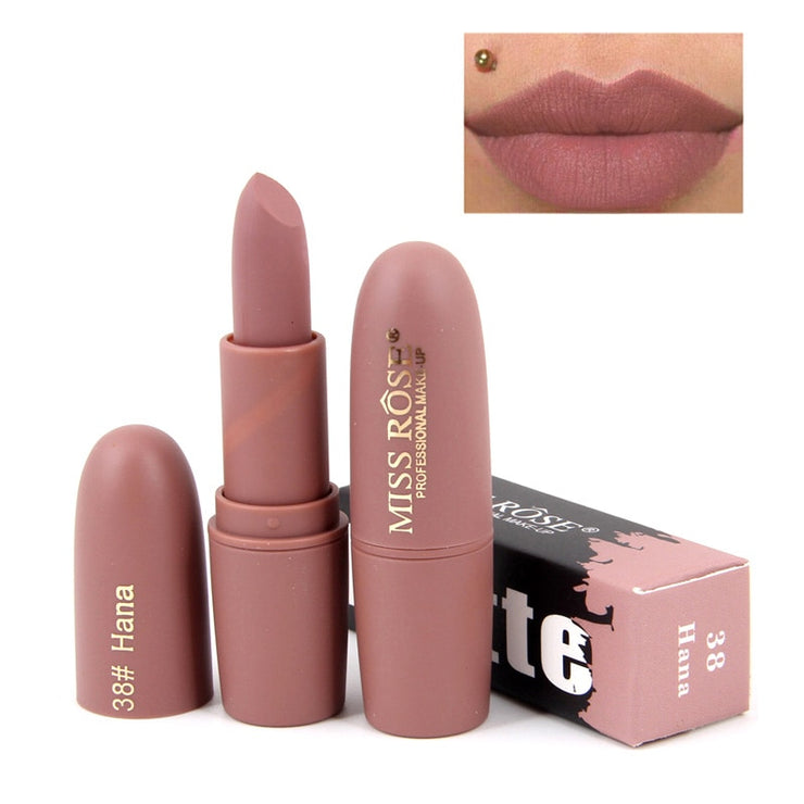 MISS ROSE Lipstick Matte Waterproof Velvet Lip Stick