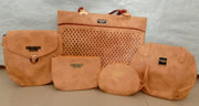 Faux leather combo 7pcs set purse for women