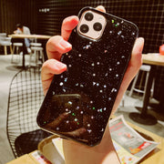 Moon Sparkle Sequins Silicone Case