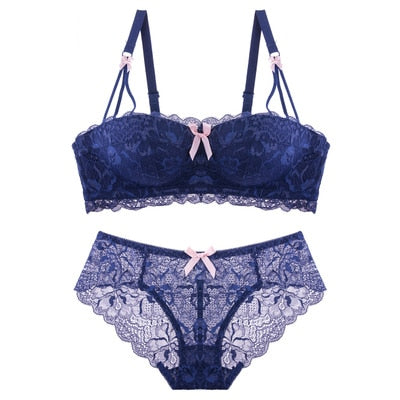 Half Cup Brassiere Lace Wireless Underwear