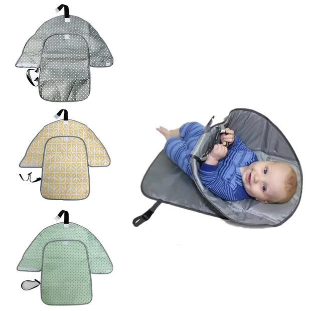 Portable Diaper Changing Pad Clutch