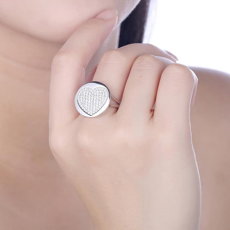 Sterling Silver Adjustable Ring