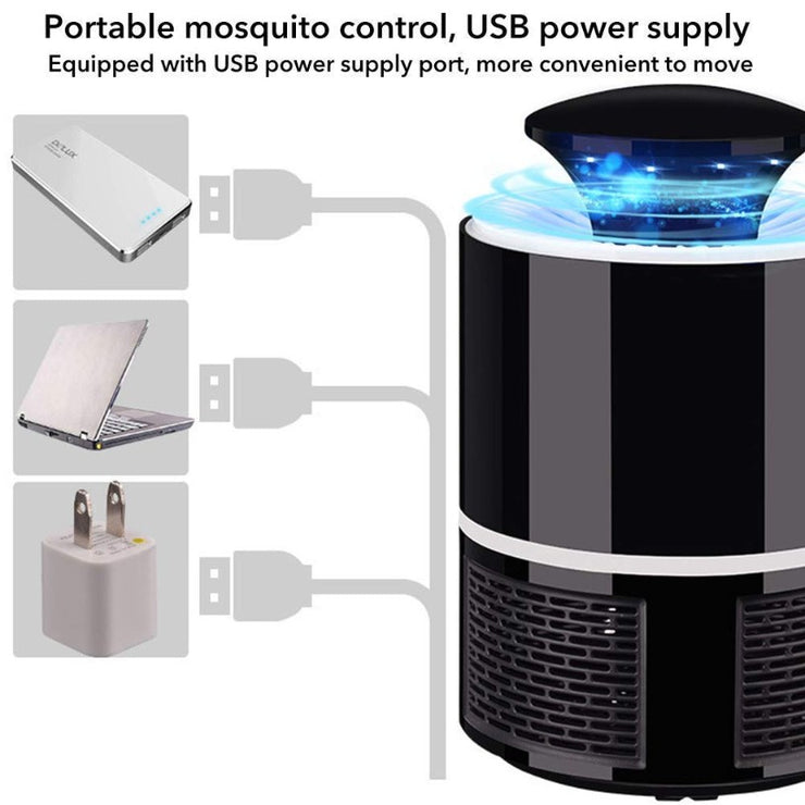 Eco Friendly Electronic LED Mosquito Killer Machine Trap Lamp, Mosquito Killer lamp for Home, USB Powered Electronic Fly Inhaler Mosquito Killer Lamp, Mosquito Killer Machine (Multi)