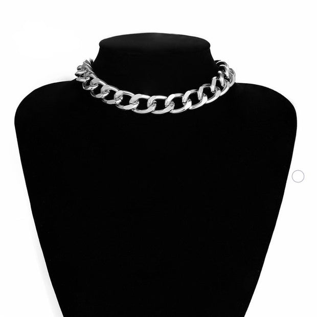 Ingemark Punk Miami Cuban Choker Necklace