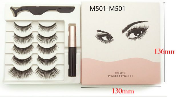 Magnetic Eyelashes Set Full Strip