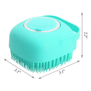 Pet Dog Shampoo Massager Brush Cat Massage Comb