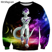 Anime Dragon Ball Sweatshirts Print Cute Kid Goku 3D Outerwear Women Men Long Sleeve  Crewneck Sportswear Coat Tops Harajuku